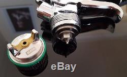 Sata minijet 3000 B hvlp 1.0 mini spray gun complete with cup and pps adapter