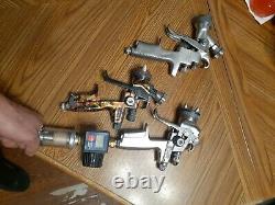 Sata spray gun lot jet 3000, jet 4000, iwata hte 2