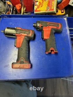 Set Cordless Impact Wrench 3/8 Drive & Impact Driver With 1 Battery 14.4V