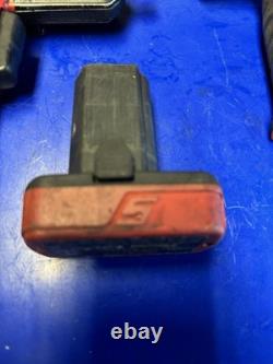 Set Cordless Impact Wrench 3/8 Drive & Impact Driver With 1 Battery 14.4V