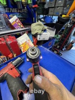 Set Cordless Impact Wrench 3/8 Drive & Impact Driver With 1 Battery 14.4V