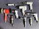 Set Of 9 Air Tools. Impact Wrench, Die Grinders, Reversing Drill, Zip Gun Etc