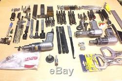 Sheetmetal Starter Kit Lot Rivet Gun Drill Cleco Aircraft Tool