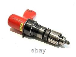 Sioux 3P1140 Pneumatic Heavy Duty Industrial Drill 360 Rpm's 1/2 Jacobs Chuck