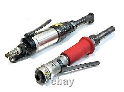 Sioux Pneumatic Angle Drill 2pc Lot