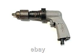Sioux Pneumatic Heavy Duty Drill 1000 Rpm's With 1/2 Jacobs Chuck Model 1455HPB