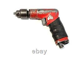 Sioux Pneumatic Mini Palm Drill 2,600 Rpm's 1/4 Jacobs Chuck 1410