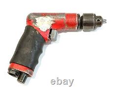 Sioux Pneumatic Mini Palm Drill 2,600 Rpm's 1/4 Jacobs Chuck 1410