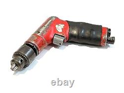 Sioux Pneumatic Mini Palm Drill 2,600 Rpm's 1/4 Jacobs Chuck 1410