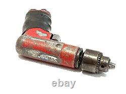 Sioux Pneumatic Mini Palm Drill 2,600 Rpm's 1/4 Jacobs Chuck 1410