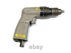 Sioux Pneumatic Mini Palm Drill 2,600 Rpm's 1/4 Jacobs Chuck 1450HP