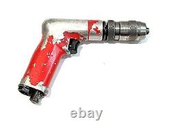 Sioux Pneumatic Mini Palm Drill 3,600 Rpm's 3/8 Keyless Jacobs Chuck