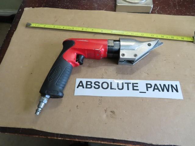 Sioux Tools Ssh10p18 Pnuematic Air Shear Sheet Metal Cutter Heavy Duty Usa Nice
