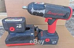 Snap-ON CT4850 18v 1/2 Dr Cordless Impact + 2 Batteries & Charger + Free S/H