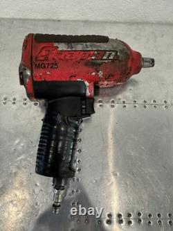 Snap-On 1/2 Drive Air Impact Gun Wrench MG725 Pneumatic Tool USA