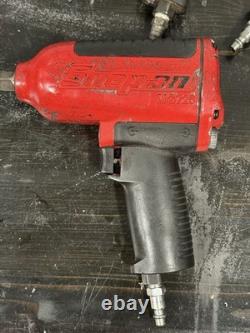 Snap-On 1/2 Drive Air Impact Gun Wrench MG725 Pneumatic Tool USA Made Snap-On 1/2 Drive Air Impact Gun Wrench MG725 Pneumatic Tool USA Made