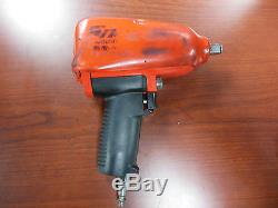 Snap-On 1/2 Drive Air Impact Wrench Gun MG725 Super Duty Power With Cover Snap On