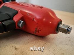 Snap On 1/2 Drive Heavy-Duty Air Impact Wrench (Red) MG725