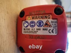 Snap On 1/2 Drive Heavy-Duty Air Impact Wrench (Red) MG725