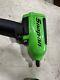 Snap On 1/2 Drive Heavy-duty Air Impact Wrench (green) Mg725 Like New