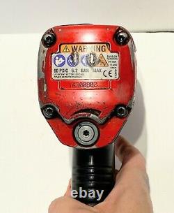 Snap-On 1/2 Drive Heavy Duty Air Impact Wrench with Rubber Sleeve MG725