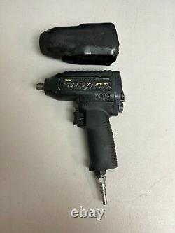 Snap On 3/8 Black Air Impact Wrench MG325 with Boot Cover