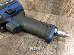 Snap On 3/8 Dr Blue Stubby Air Impact Wrench with Cover PT338MB Nice Fast Ship Snap On 3/8 Dr Blue Stubby Air Impact Wrench with Cover PT338MB Nice Fast Ship