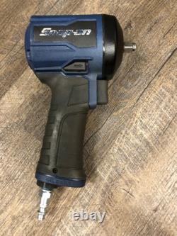 Snap On 3/8 Dr Blue Stubby Air Impact Wrench with Cover PT338MB Nice Fast Ship Snap On 3/8 Dr Blue Stubby Air Impact Wrench with Cover PT338MB Nice Fast Ship