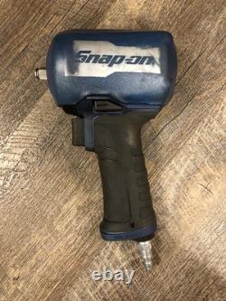 Snap On 3/8 Dr Blue Stubby Air Impact Wrench with Cover PT338MB Nice Fast Ship Snap On 3/8 Dr Blue Stubby Air Impact Wrench with Cover PT338MB Nice Fast Ship