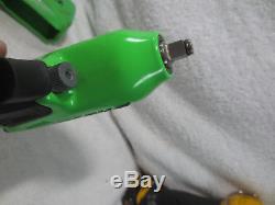 Snap On 3/8 Drive Air Impact Gun MG325 excellent condition green
