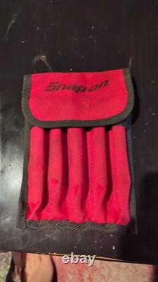 Snap On Air Hammer Bit Set Phg1055bk Phg1005bk Used Once 5 Pieces