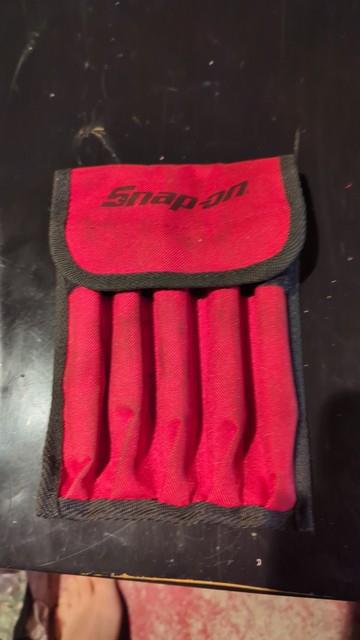 Snap On Air Hammer Bit Set Phg1055bk Phg1005bk Used Once 5 Pieces