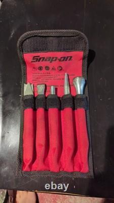 Snap On Air Hammer Bit Set Phg1055bk Phg1005bk Used Once 5 Pieces
