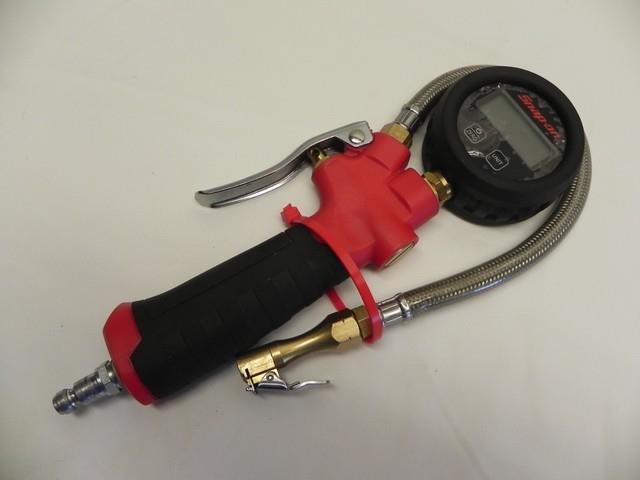 Snap-on Digital Tire Inflator With Pressure Gauge Tpgdl2000 Red