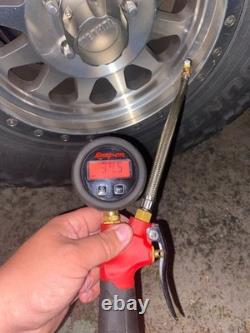 Snap-On Digital Tire Inflator with Pressure Gauge TPGDL2000 Red