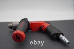 Snap On Drill Air Pneumatic 1/2 Chuck Capacity Reversible PDR5000A (Red) No Key