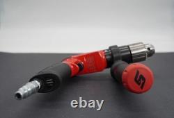 Snap On Drill Air Pneumatic 1/2 Chuck Capacity Reversible PDR5000A (Red) No Key