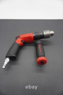 Snap On Drill Air Pneumatic 1/2 Chuck Capacity Reversible PDR5000A (Red) No Key