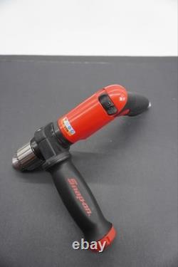 Snap On Drill Air Pneumatic 1/2 Chuck Capacity Reversible PDR5000A (Red) No Key