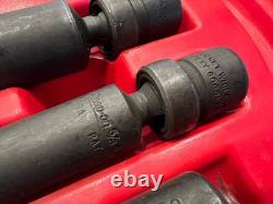 Snap On FAR70B 3/8 Drive Air Ratchet With Case & Impact Sockets Not Working 70's