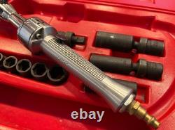 Snap On FAR70B 3/8 Drive Air Ratchet With Case & Impact Sockets Not Working 70's