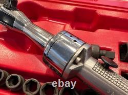Snap On FAR70B 3/8 Drive Air Ratchet With Case & Impact Sockets Not Working 70's