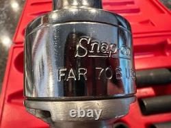 Snap On FAR70B 3/8 Drive Air Ratchet With Case & Impact Sockets Not Working 70's