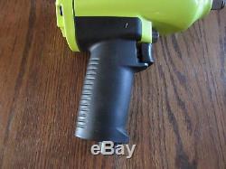 Snap On Hi Visible Yellow Mg725 1/2 Drive Mg725hv Magnesium Impact Air Wrench