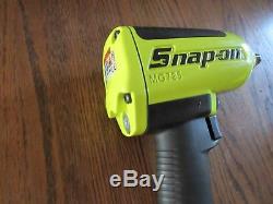 Snap On Hi Visible Yellow Mg725 1/2 Drive Mg725hv Magnesium Impact Air Wrench