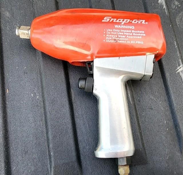 Snap On Im510 Tools Usa Air Pneumatic 1/2 Drive Impact Gun Wrench Withboot