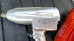 Snap On IM510 Tools USA Air Pneumatic 1/2 Drive Impact Gun Wrench withBoot