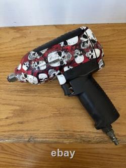 Snap-On Limited Edition Skull Print 1/2 Pneumatic Impact Wrench MG725 USED Snap-On Limited Edition Skull Print 1/2 Pneumatic Impact Wrench MG725 USED