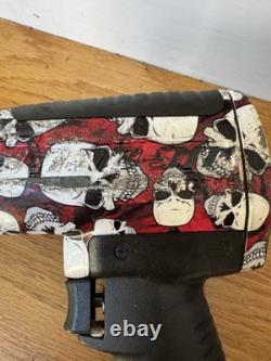 Snap-On Limited Edition Skull Print 1/2 Pneumatic Impact Wrench MG725 USED Snap-On Limited Edition Skull Print 1/2 Pneumatic Impact Wrench MG725 USED