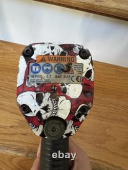 Snap-On Limited Edition Skull Print 1/2 Pneumatic Impact Wrench MG725 USED Snap-On Limited Edition Skull Print 1/2 Pneumatic Impact Wrench MG725 USED